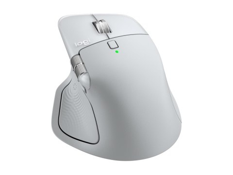 Logitech MX Master 4 for Mac - Mysz - 8 przyciski - bezprzewodowa - Bluetooth, 2.4 GHz - odbiornik bezprzewodowy USB - białe sre