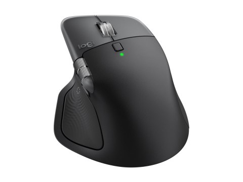 Logitech MX Master 4 for Mac - Mysz - 8 przyciski - bezprzewodowa - Bluetooth, 2.4 GHz - odbiornik bezprzewodowy USB - kosmiczna