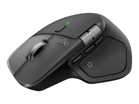 Logitech MX Master 4 for Mac - Mysz - 8 przyciski - bezprzewodowa - Bluetooth, 2.4 GHz - odbiornik bezprzewodowy USB - kosmiczna