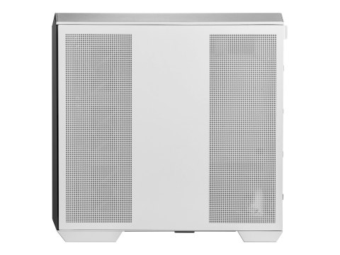MSI MAG PANO M100R PZ - Wieża microATX - panel boczny z oknem (szkło hartowane) - brak zasilacza (ATX) - biały - USB/dźwięk