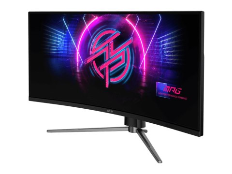 MSI MPG 346CQRF X24 - Monitor LED - gaming - zaokrąglony - 34" - 3440 x 1440 UWQHD @ 240 Hz - Szybkie VA - 400 cd/m² - 4000:1 - 