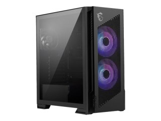 MSI MPG VELOX 300R AIRFLOW PZ - Mid tower - rozszerzenie ATX - panel boczny z oknem (szkło hartowane) - brak zasilacza (ATX) - U