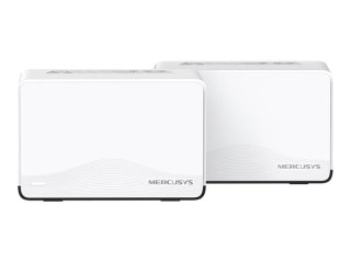 Mercusys Halo H27BE V1 - System Wi-Fi - (2 routery) - do 5000 metrów kwadratowych - siatka 1GbE, 2.5GbE, Wi-Fi 7 Dwuzakresowy