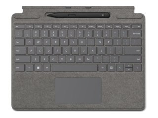 Microsoft Surface Pro Signature Keyboard - Klawiatura - z akcelerometr, gładzik, taca do przechowywania i ładowania Surface Slim