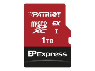 Patriot EP Series - Karta pamięci flash - 1 TB - Video Class V30 / UHS-I U3 / Class10 - microSDXC UHS-I