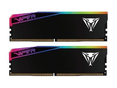 Patriot Viper Elite 5 RGB Ultra Series - DDR5 - zestaw - 32 GB: 2 x 16 GB - DIMM 288-pin - 6000 MT/s / PC5-48000 - CL28 - 1.4 V 