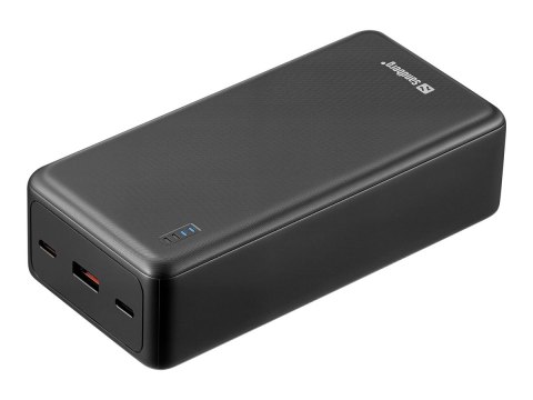Sandberg SAVER - Powerbank - 27000 mAh - 99.9 Wh - 22.5 wat - 3 A - PD - 2 złącza wychodzące (USB-C, USB)