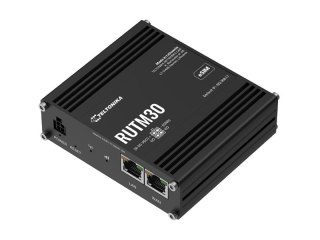 Teltonika RUTM30 - Router bezprzewodowy - WWAN przełącznik 1-portowy - 1GbE, PPP - Wi-Fi 5 - Dwuzakresowy - 5G, 4G, 3G - montowa