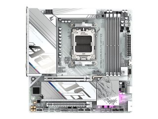 AORUS X870M ELITE WIFI7 ICE - Płyta główna - ATX micro - Socket AM5 - AMD X870 Chipset - USB-C 3.2 Gen 2x2, USB 3.2 Gen 1, USB 3