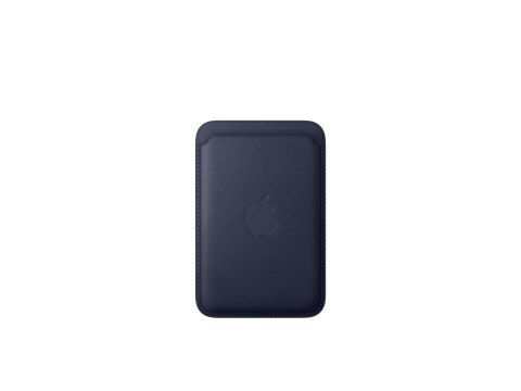 Apple - Etui na komórkę / kartę kredytową - zgodność MagSafe - mikro tkanina o splocie ukośnym, FineWoven - marynarski błękit
