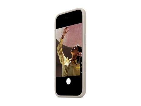 Apple - Ochraniacz dla telefonu komórkowego - wzmocniony plastik poliwęglanowy - jasnobrązowy - dla iPhone Air