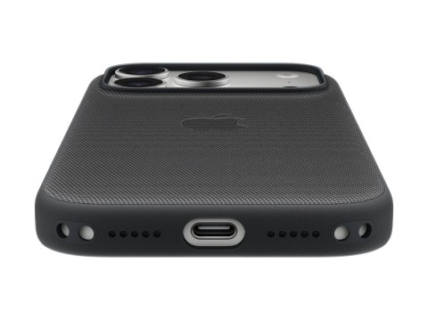 Apple - Pokrywa ochronna dla telefonu komórkowego - zgodność MagSafe - TechWoven - czarny - dla iPhone 17 Pro