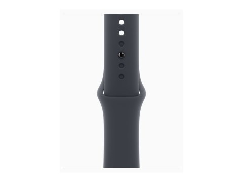 Apple Watch SE 3 (GPS) - 40 mm - północne aluminium - inteligentny zegarek z pasek sportowy - guma fluorokarbonowa - północ - ro