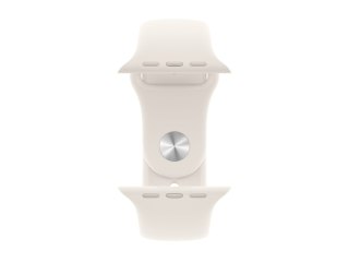 Apple Watch SE 3 (GPS + Cellular) - 44 mm - gwiaździste aluminium - inteligentny zegarek z pasek sportowy - guma fluorokarbonowa