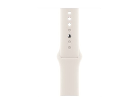 Apple Watch SE 3 (GPS + Cellular) - 44 mm - gwiaździste aluminium - inteligentny zegarek z pasek sportowy - guma fluorokarbonowa