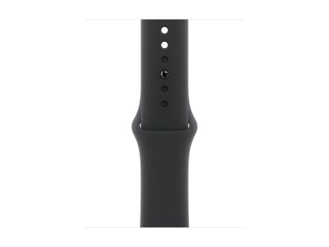 Apple Watch Series 11 (GPS + Cellular) - 42 mm - titanium łupkowy - inteligentny zegarek z pasek sportowy - guma fluorokarbonowa