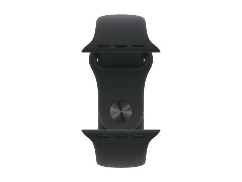 Apple Watch Series 11 (GPS + Cellular) - 42 mm - titanium łupkowy - inteligentny zegarek z pasek sportowy - guma fluorokarbonowa