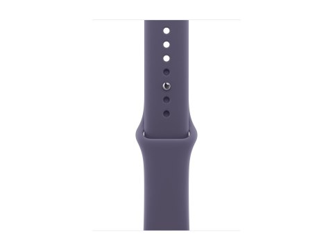 Apple Watch Series 11 (GPS + Cellular) - 46 mm - srebrny aluminium - inteligentny zegarek z pasek sportowy - guma fluorokarbonow