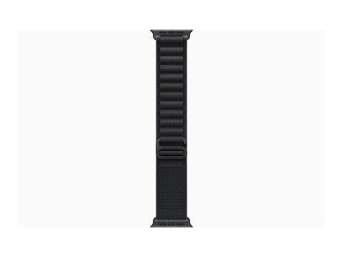 Apple Watch Ultra 3 - 49 mm - czarny tytan - Tak inteligentny zegarek z Alpine Loop - tekstylia - czarny - rozmiar opaski: M - 6