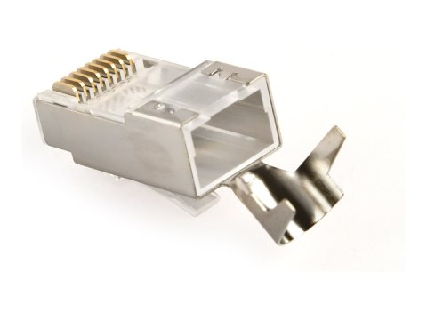 Cablexpert - Złącze sieciowe - RJ-45 (M) - ekranowana - CAT 7 - złącze pass-through (pakiet 100)