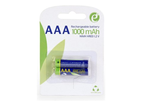 EnerGenie - Bateria 2 x AAA - NiMH - (do ładowania) - 1000 mAh