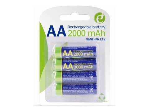 Gembird - Bateria - ładowalny 4 x Typu AA - alkaliczna - 2000 mAh