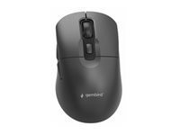 Gembird Pro Business KBS-WMS-01 - Zestaw klawiatura i mysz - bezprzewodowa - 2.4 GHz - QWERTY - US - czarny