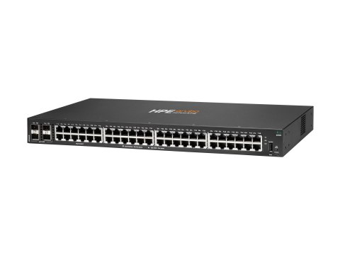 HPE Aruba Networking CX 6000 48p 10M/100M/1G 4p SFP 1G Switch - Przełącznik - Tak - 48 x 10/100/1000 + 4 x Gigabit SFP (uplink) 