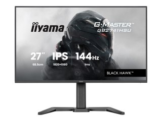 Iiyama G-MASTER Black Hawk GB2741HSU-B1 - Monitor LED - gaming - 27" - 1920 x 1080 Full HD (1080p) @ 144 Hz - IPS - 350 cd/m² - 