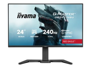 Iiyama G-MASTER Red Eagle GB2471HSU-B1 - Monitor LED - gaming - 24" - 1920 x 1080 Full HD (1080p) @ 240 Hz - Fast IPS - 350 cd/m