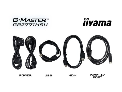 Iiyama G-MASTER Red Eagle GB2771HSU-B1 - Monitor LED - gaming - 27" - 1920 x 1080 Full HD (1080p) @ 240 Hz - Fast IPS - 350 cd/m