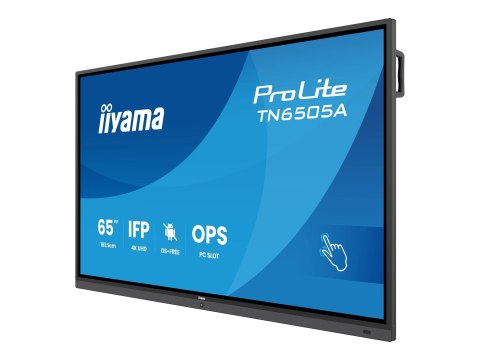 Iiyama ProLite TN6505A-B1AG - 65" Klasa Przekątnej (64.5" widoczny) wyświetlacz LCD z podświetleniem LED - interaktywne rozwiąza