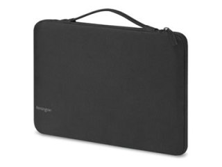 Kensington - Koszulka ochronna dla tableta / notebooka - w 100% z poliestru 600D z recyklingu, guma EVA - czarny, szary - 14"