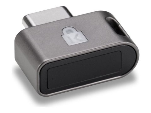 Kensington VeriMark Guard 2.1 Fingerprint Security Key - Czytnik odcisków palców - USB-C, USB-C 2.0, USB-C 3.0 - czarny - Zgodno