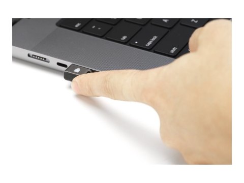 Kensington VeriMark Guard 2.1 Fingerprint Security Key - Czytnik odcisków palców - USB-C, USB-C 2.0, USB-C 3.0 - czarny - Zgodno