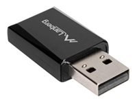 Lanberg NC-0900-WI - Adapter sieciowy - USB 2.0 - Wi-Fi 6, Wi-Fi 5, Bluetooth 5.3