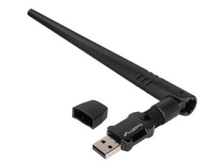 Lanberg NC-0900-WIE - Adapter sieciowy - USB 2.0 - Wi-Fi 6, Wi-Fi 5, Bluetooth 5.3