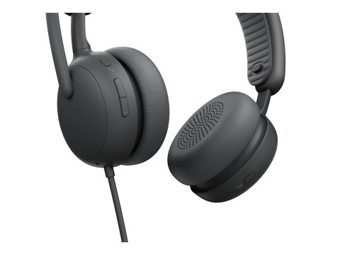 Logitech Zone Wired 2 for Business - Słuchawka - nauszne - przewodowa - redukcja hałasu - grafitowy - certyfikat UC