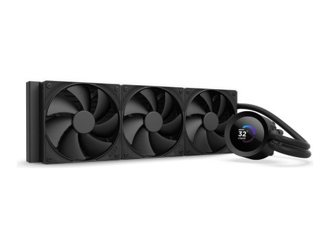 NZXT Kraken Plus 360 - Układ chłodzenia cieczą procesora - z wyświetlaczem LCD - Rozmiar Radiatora: 360 mm - (na: LGA115x Socket