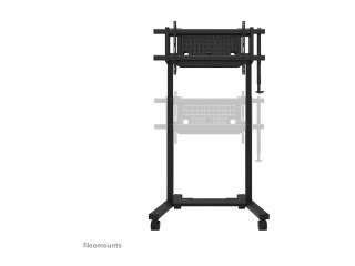 Neomounts - Wózek - zmotoryzowany - dla panel płaski - nieruchomy - zamknięcie - stal - czarny - rozmiar ekranu: 75"-115"