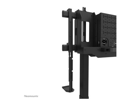 Neomounts - Wózek - zmotoryzowany - dla panel płaski - nieruchomy - zamknięcie - stal - czarny - rozmiar ekranu: 75"-115"