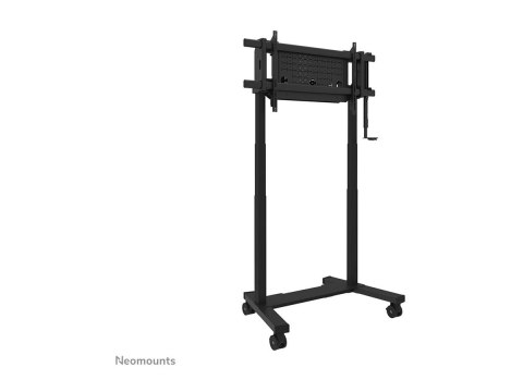 Neomounts - Wózek - zmotoryzowany - dla panel płaski - nieruchomy - zamknięcie - stal - czarny - rozmiar ekranu: 75"-115"