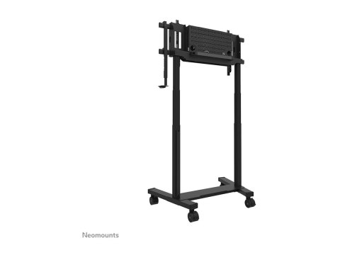 Neomounts - Wózek - zmotoryzowany - dla panel płaski - nieruchomy - zamknięcie - stal - czarny - rozmiar ekranu: 75"-115"