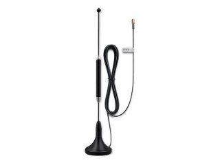Qoltec - Antena - komórkowa - 5 dBi - antena dookólna - uchwyt magnetyczny, do użytku w pomieszczeniach, metalowa powierzchnia