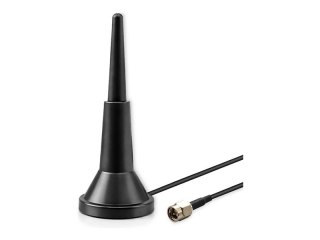 Qoltec - Antena - komórkowa - 5 dBi - antena dookólna - uchwyt magnetyczny, do użytku w pomieszczeniach, metalowa powierzchnia