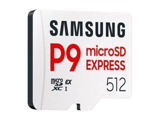 Samsung P9 Express MB-MK512T - Karta pamięci flash - 512 GB - A1 / Video Class V30 / UHS-I U3 - microSDXC Express