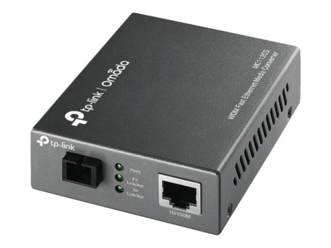 TP-Link Omada MC112CS V7.3 - Światłowodowy konwerter mediów - 100Mb LAN - ponad CAT 5/5e - 10Base-T, 100Base-TX - SC/UPC pojedyn