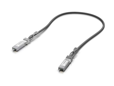 Ubiquiti - Kabel do łączenia bezpośredniego Podstawy 25 GB - SFP+ do SFP+ - 50 cm - 4.1 mm - pasywny - czarny