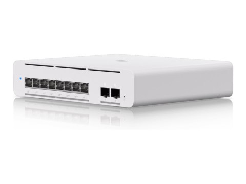 Ubiquiti UniFi Pro XG 8 PoE - Przełącznik - L3 - Tak - 8 x 10/100/1000/2.5G/5G/10GBase-T (PoE++) + 2 x 10 Gigabit SFP+ - stacjon