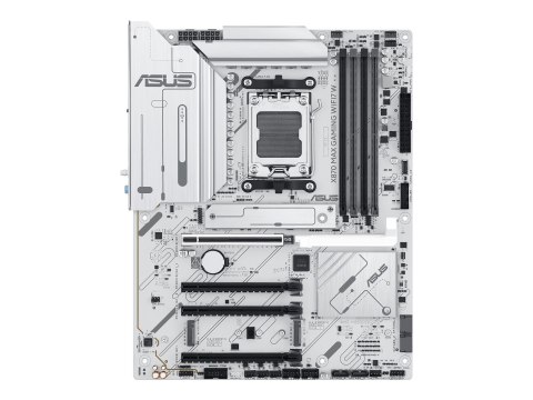 ASUS X870 MAX GAMING WIFI7 W - Płyta główna - ATX - Socket AM5 - AMD X870 Chipset - USB4, USB-C 3.2 Gen 2x2, USB 3.2 Gen 2, USB 
